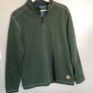 Bass 1/4 Button Sweater